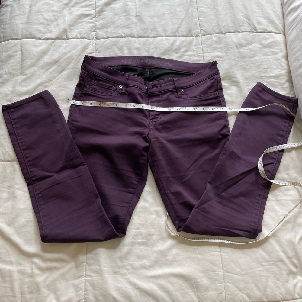 Express Purple Jeans